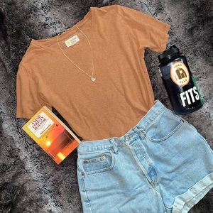 Mollusk Hemp Tomboy Tee Women’s X-Small Clay